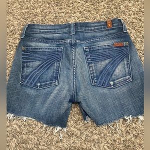 7s Jean Shorts